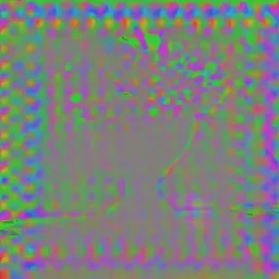 Residual signal amplified 10x
